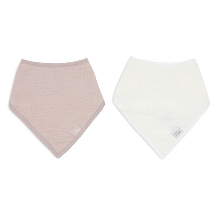Slab Bandana Hydrofiel - Wild Rose/Oatmeal - 2 Stuks - Babywinkel - 8717329393066