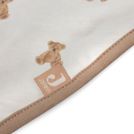 Slab Bandana - Teddy Bear - GOTS - 2 Stuks - Babywinkel - 8717329370098