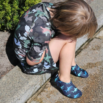 Slipstop Big Blue Junior Shoes Boys - Babywinkel - 8683555284723