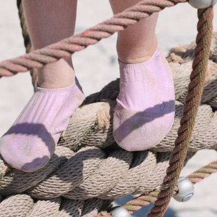 Slipstop Butterfly Peach Shoes Girls - Babywinkel - 8683555282989