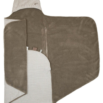 Snoozebaby Wikkeldeken Baby Trendy Wrapping Warm Brown 90x110cm - Snoozebaby - Babywinkel - 8719743856905