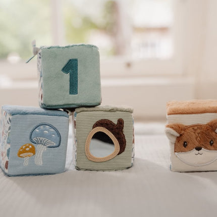 Little Dutch Zachte Blokkenset Forest Friends