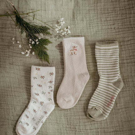 Sokken Little Christmas 3 Delig - Babywinkel - 8721122583852