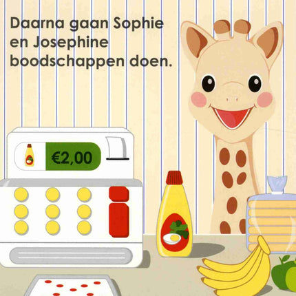 Sophie de Giraf Baby Boekje Voelboekje: Een Dag Met Sophie - Sophie de Giraf - Babywinkel - 9789048312856