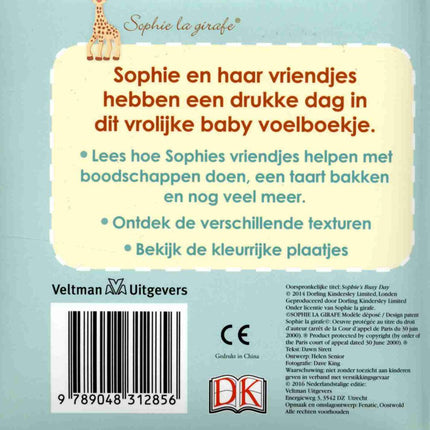 Sophie de Giraf Baby Boekje Voelboekje: Een Dag Met Sophie - Sophie de Giraf - Babywinkel - 9789048312856