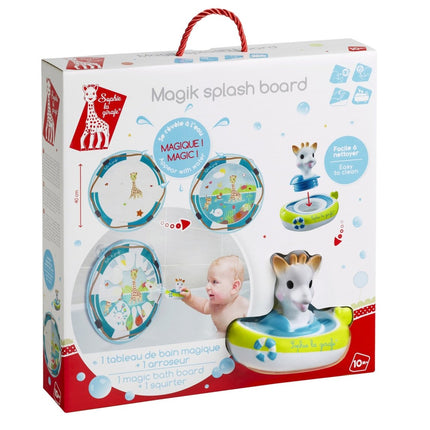 Sophie de Giraf Badspeelgoed Magik Splash Bord - Sophie de Giraf - Babywinkel - 3056565235194