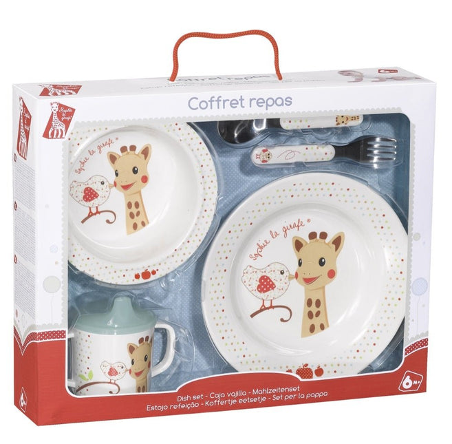 Sophie de Giraf Bestekset Eetset 6mnd+ - Sophie de Giraf - Babywinkel - 3056564600078