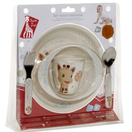 Sophie de Giraf Bestekset Maaltijdset - Sophie de Giraf - Babywinkel - 3056564700068