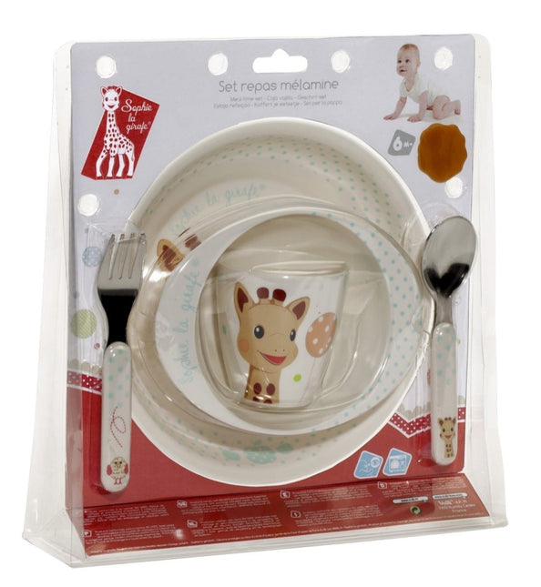 Sophie de Giraf Bestekset Maaltijdset - Sophie de Giraf - Babywinkel - 3056564700068