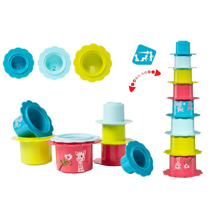 Sophie de Giraf Educatief Speelgoed Early Learning Toys Set - Sophie de Giraf - Babywinkel - 3056565163534