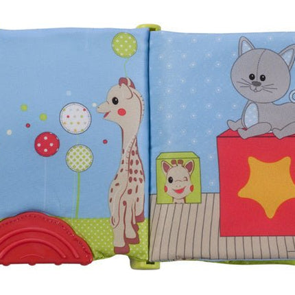 Sophie de Giraf Geschenkdoosje Ontdekboekje + Rammelaar Met Handvat koop je bij Babywinkel