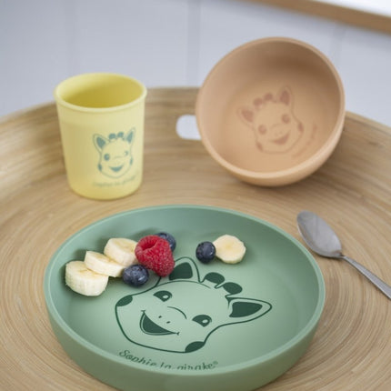 Sophie de Giraf Kinderservies 4St - Sophie de Giraf - Babywinkel - 3056560100015
