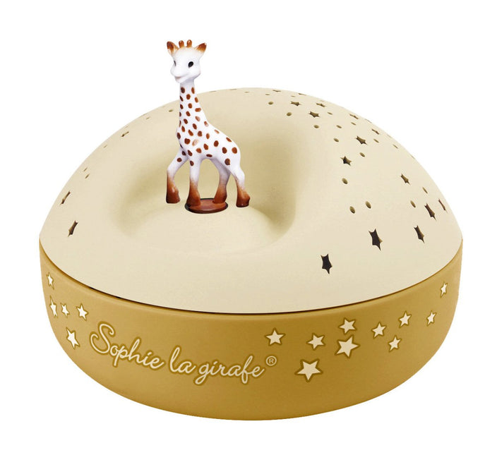 Sophie de Giraf Nachtlampje Sterrenprojector Beige - Sophie de Giraf - Babywinkel - 3457019600023