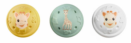 Sophie de Giraf Sensorisch Speelgoed Speelballen met Geluid 3St - Sophie de Giraf - Babywinkel - 3056560105041
