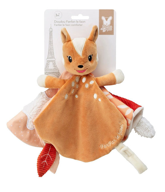 Sophie de giraf's vriendje Fanfan knuffeldoekje - Babywinkel - 3056568508073