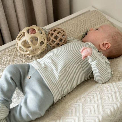 Speelbal clay/warm linen - 2 - pack koop je bij Babywinkel