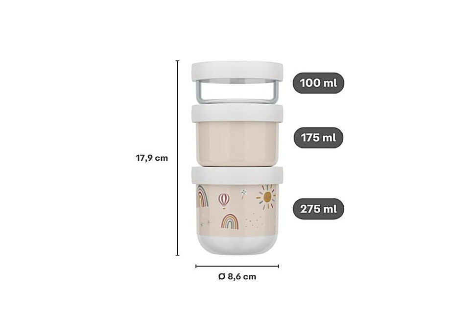 Mepal Opbergbakjes Mio Fairy Garden 3 - Deilg koop je bij Babywinkel