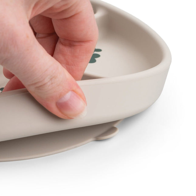 Stick&Stay compartment plate Tiny farm - Babywinkel - 5712643056034