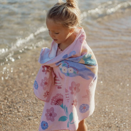 Strand handdoek Dreamy Mermaid Multicolour - One size koop je bij Babywinkel