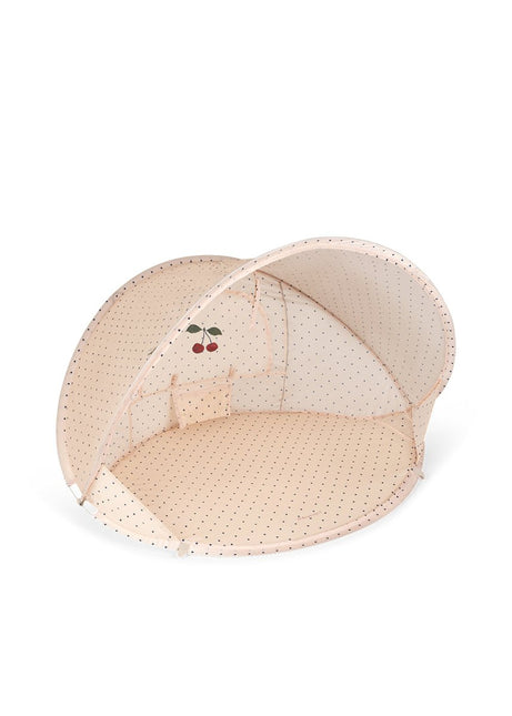 Strandtent Pop Up 50+ Navy Dots koop je bij Babywinkel