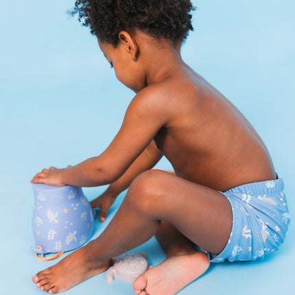 Swim Essentials Coral Bliss Swim Shorts - Babywinkel - 8721197416048