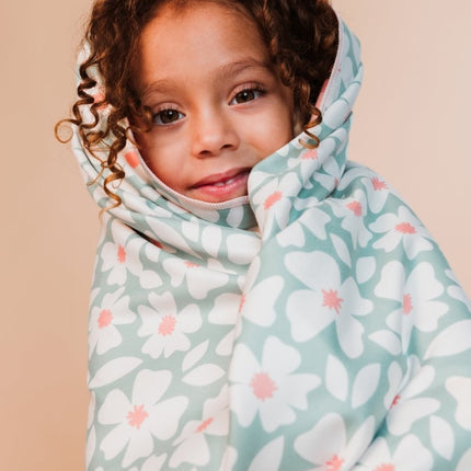 Swim Essentials Florish Green Beach Towel - Babywinkel - 8721197417304