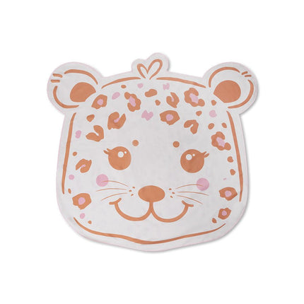 Swim Essentials Gevormd Strandlaken – Beige Leopard (140 cm) koop je bij Babywinkel