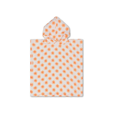Swim Essentials Luxe Beach Poncho Flower Hearts koop je bij Babywinkel