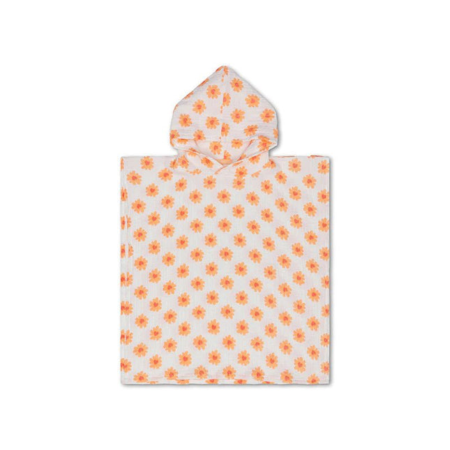 Swim Essentials Luxe Beach Poncho Flower Hearts koop je bij Babywinkel