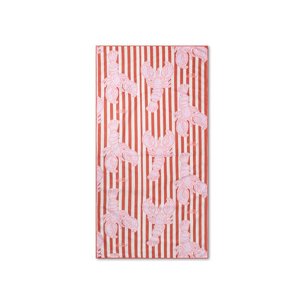 Swim Essentials Microvezel Strandlaken – Lobster (180 × 90 cm) koop je bij Babywinkel