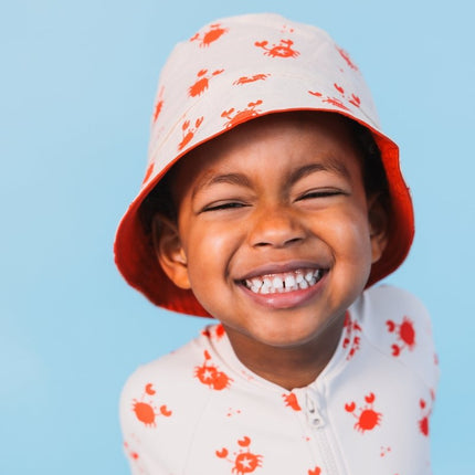 Swim Essentials Oh Crab Reversible Sun Hat - Babywinkel - 8721197414686