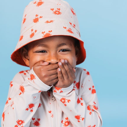 Swim Essentials Oh Crab Reversible Sun Hat - Babywinkel - 8721197414686