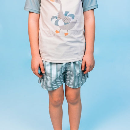 Swim Essentials Resort Stripe Goose Rashguard T-shirt - Babywinkel - 8721197415409