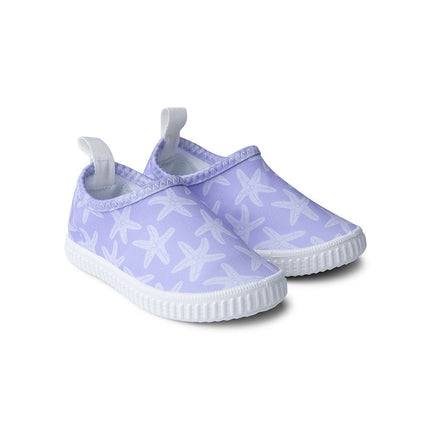 Swim Essentials Waterschoentjes Anti Slip Lila Sea Star Lycra - Swim Essentials - Babywinkel - 7432234196113