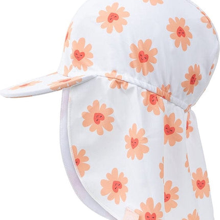 Swim Essentials Zonnehoedje Baby Uv Flower Hearts Neck Protection - Swim Essentials - Babywinkel - 7432234177105