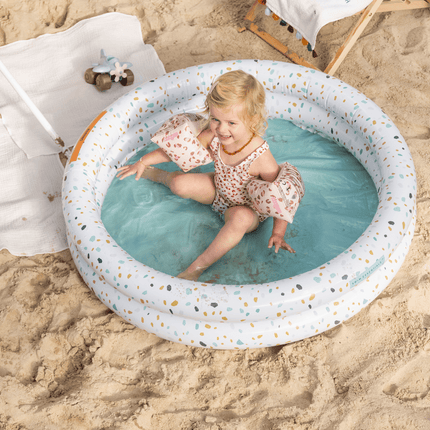 Swim Essentials Zwembad Kind Blauw Wit 1M - Swim Essentials - Babywinkel - 7432233953915