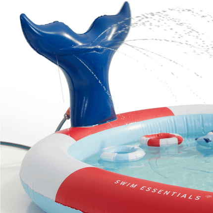 Swim Essentials Zwembad Kind Glijbaan Walvis 2,10M - Swim Essentials - Babywinkel - 7432233930947