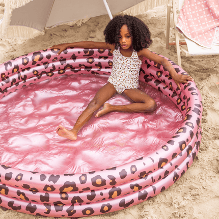 Swim Essentials Zwembad Kind Tijgerprint Roze 1,5M - Swim Essentials - Babywinkel - 7432233952963