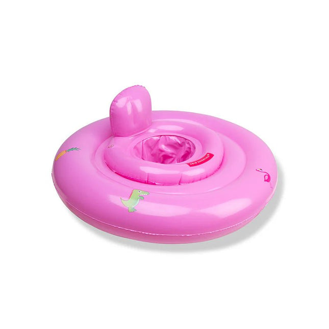 Swim Essentials Zwemband Baby Safari Roze 69cm koop je bij Babywinkel