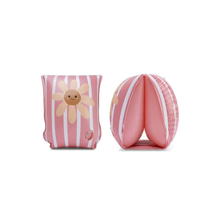 Swim Essentials Zwembandjes – Daisy Flower Red and White koop je bij Babywinkel