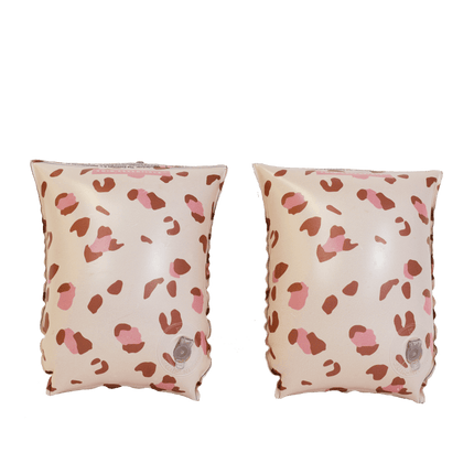 Swim Essentials Zwembandjes Luipaard Oud Roze 2 - 6 Jaar - Swim Essentials - Babywinkel - 7432234011003