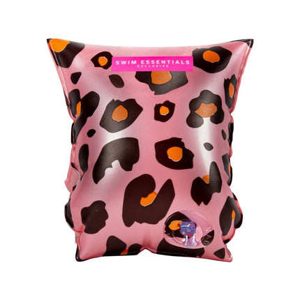 Swim Essentials Zwembandjes Panterprint 0 - 2 Jaar Roze - Swim Essentials - Babywinkel - 7432234134108