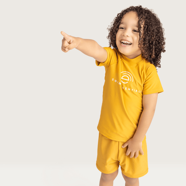 Swim Essentials Zwemshirt Kind Uv Yellow - Swim Essentials - Babywinkel - 7432234142134