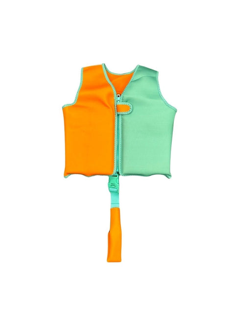 Swim Essentials Zwemvest Orange Green 3 - 6 Years - Swim Essentials - Babywinkel - 7432234167175