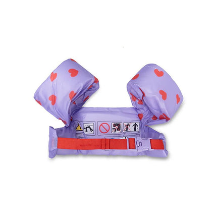 Swim Essentials Zwemvest Puddle Jumper Flower Hearts 2 - 6 Jaar koop je bij Babywinkel