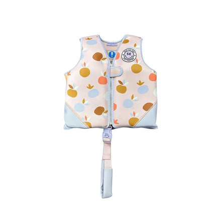 Swim Essentials Zwemvest Summer Fruits Leopard 3 - 6 Years - Swim Essentials - Babywinkel - 7432234114186