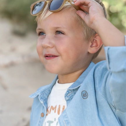 T-shirt korte mouw Creme koop je bij Babywinkel