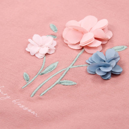 T-shirt korte mouw Pink Blush koop je bij Babywinkel