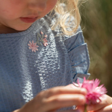 T-shirt mouwloos Denim Blue koop je bij Babywinkel