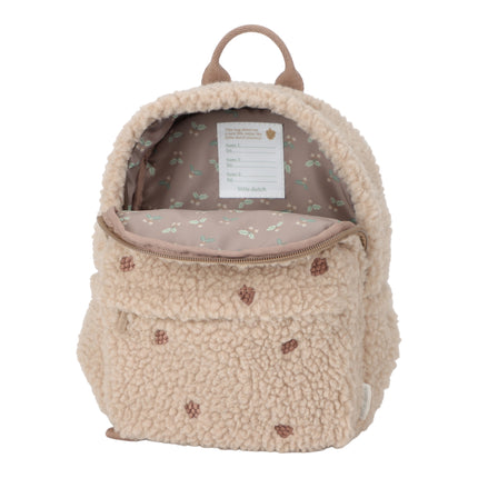 Little Dutch Teddy Rugzak Forest Friends Taupe